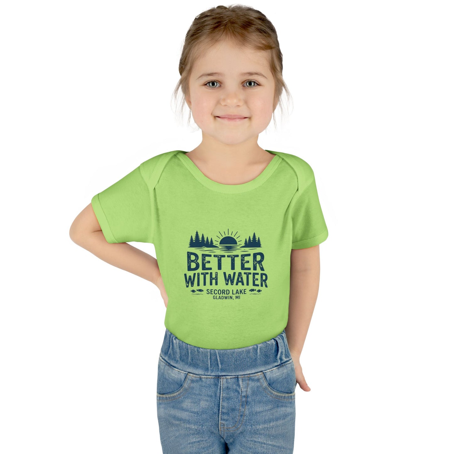 "Better With Water" Infant Bodysuit  Onesie