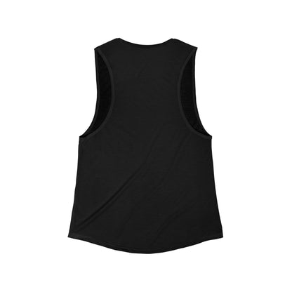 YOLO Dolo Graphic Muscle Tank — Women's Casual Scoop Tank Top