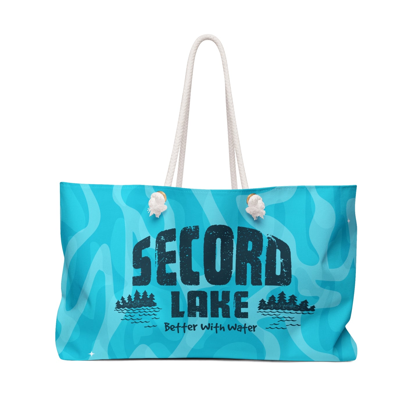 Secord Lake Better with Water - Weekender Tote