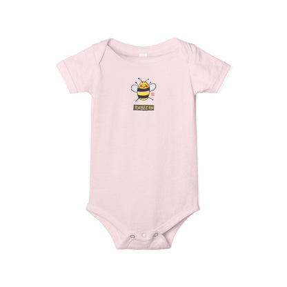 "You Bee You" Graphic Baby Onesie | Bella+Canvas Bodysuit | Self Acceptance Baby Gift