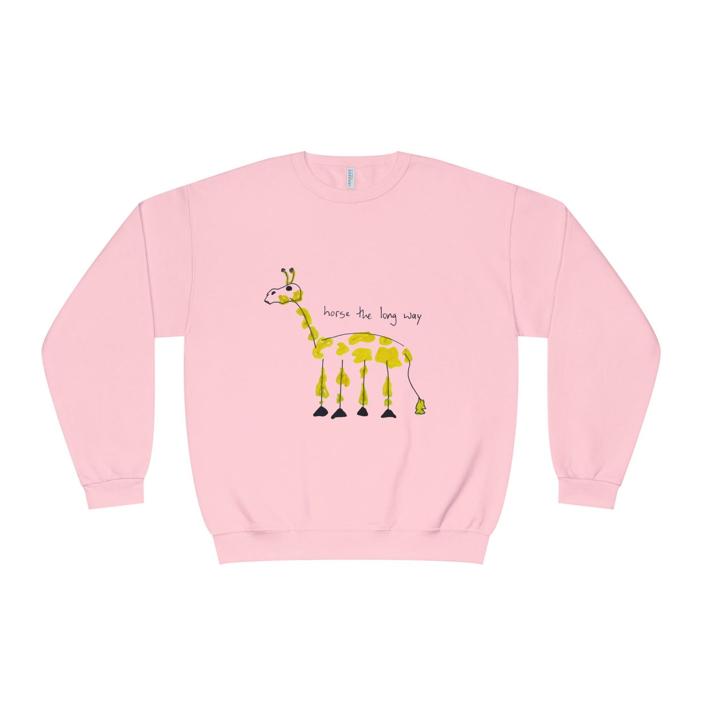 "Horse the Long Way —  Crewneck Sweatshirt