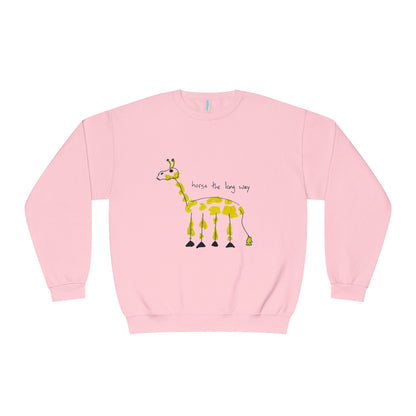 "Horse the Long Way —  Crewneck Sweatshirt