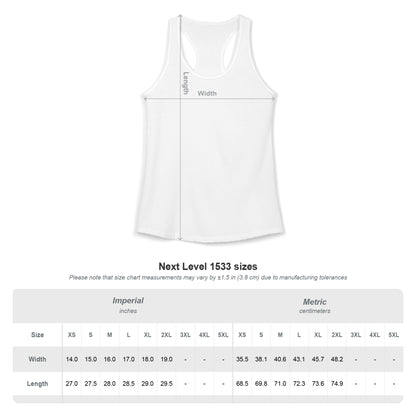 "Wiggle It, Just A Little Bit" Women's Ideal Racerback Tank