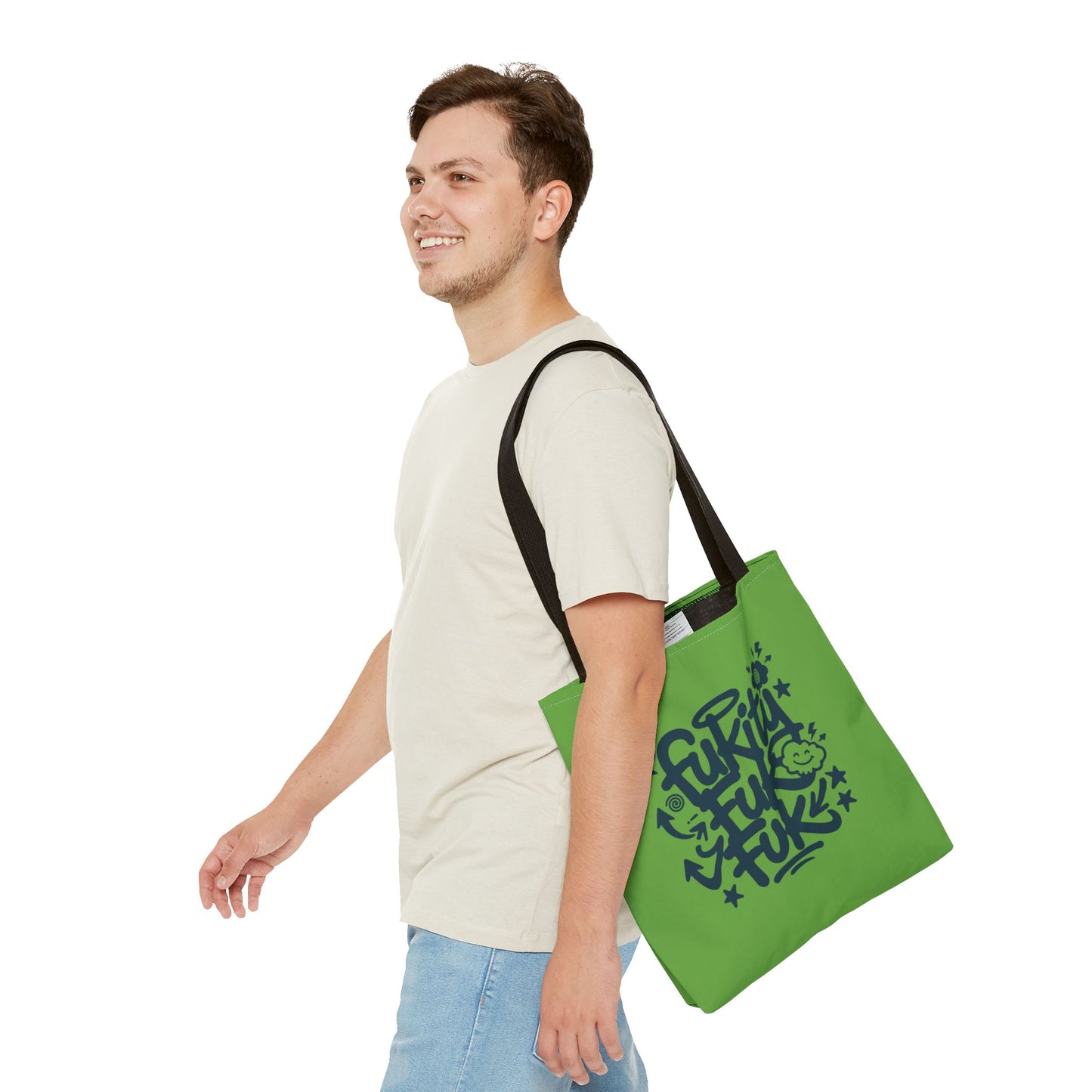 Tote Bag — Hand-Drawn Funky Lettering Graphic Tote