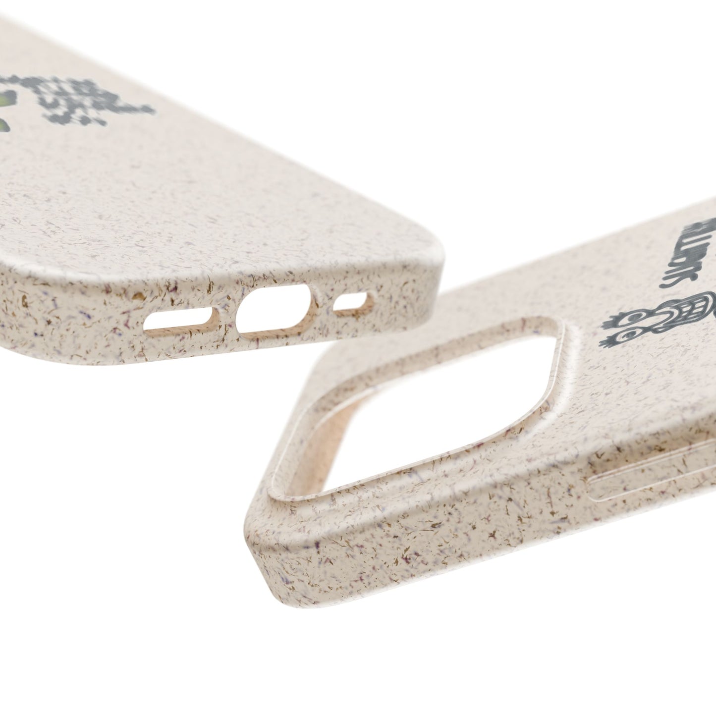 "Slightly Titled, Totally You"  —  Biodegradable Phone Case