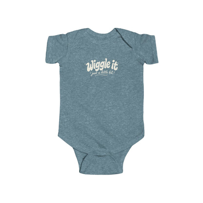 "Wiggle It Just a Little Bit" Baby Onesie