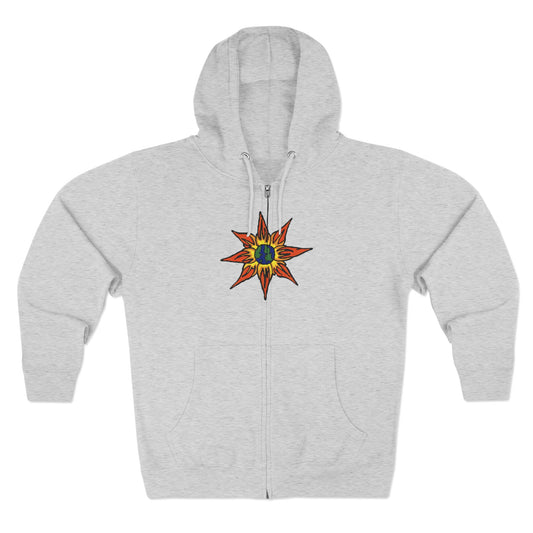 "Mother Bloom Wellness Clinic" Zip Hoodie
