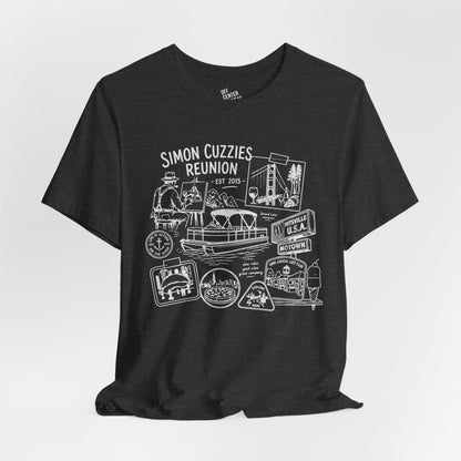 "Cuzzie Reunion" Unisex Jersey Short Sleeve Tee