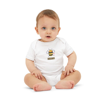 "You Bee You" Graphic Baby Onesie | Bella+Canvas Bodysuit | Self Acceptance Baby Gift