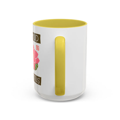 Inspirational Lotus Mug | "No Mud No Lotus" Ceramic 15oz | Yoga & Meditation Gift