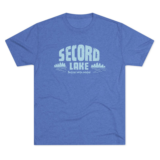 "Secord Lake, Better With Water"  — Vintage Tee