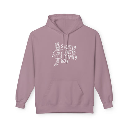 "Slightly Tilted, Totally You" Pullover Hoodie