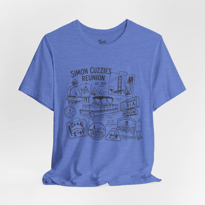 "Cuzzie Reunion" Unisex Jersey Short Sleeve Tee