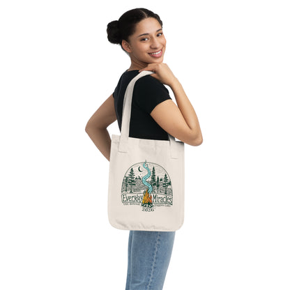 "Everyday Miracles" Organic Canvas Tote Bag 12"x14"
