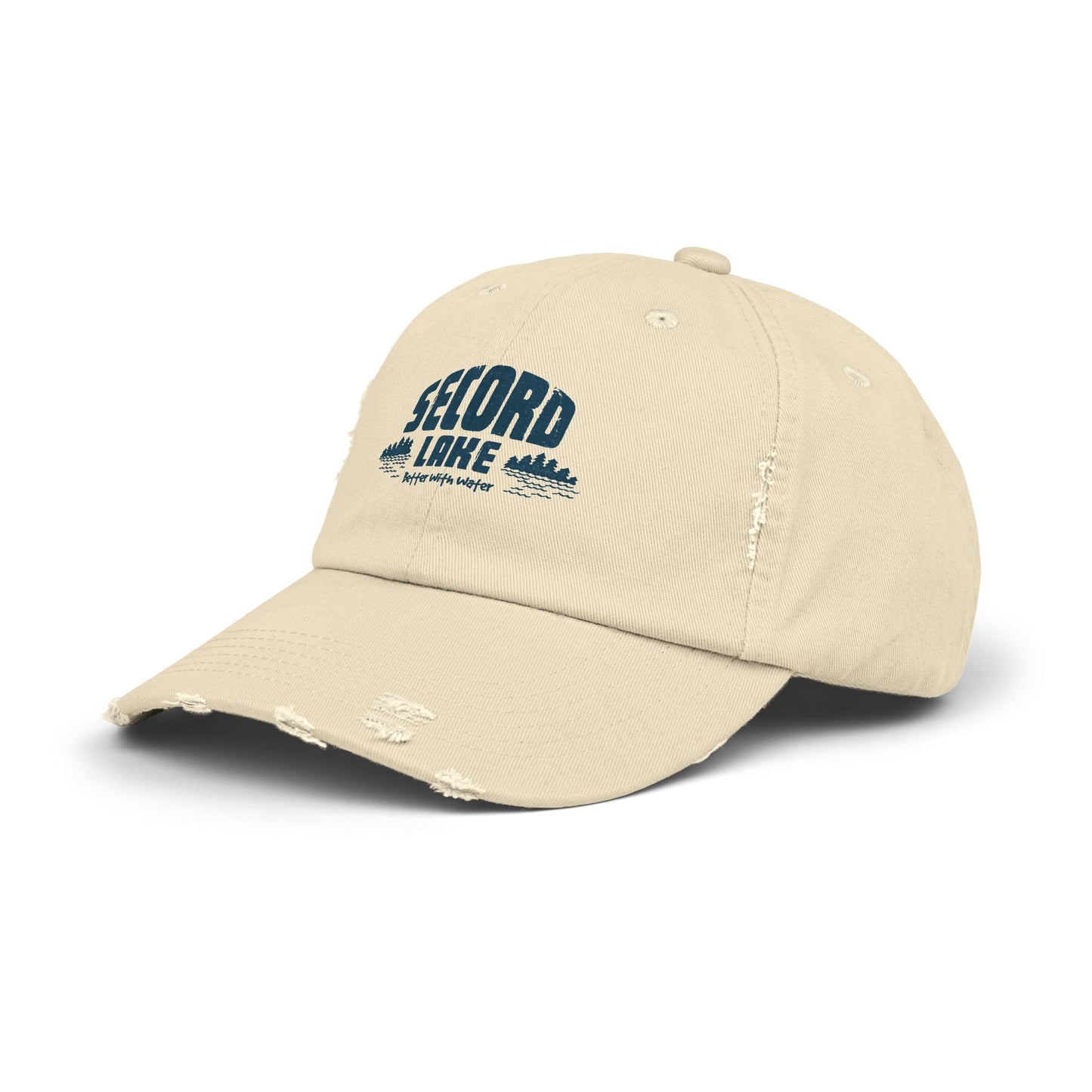 "Secord Lake, Better with Water" Baseball Cap