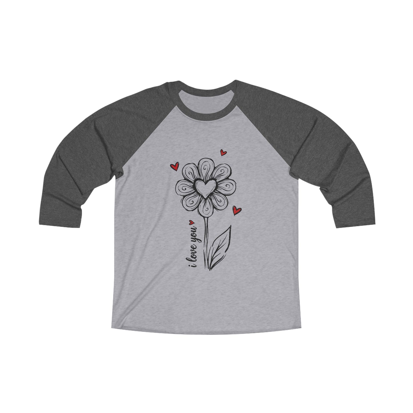 "I Love You" Baseball Shirt