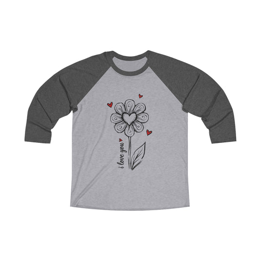 "I Love You" Baseball Shirt