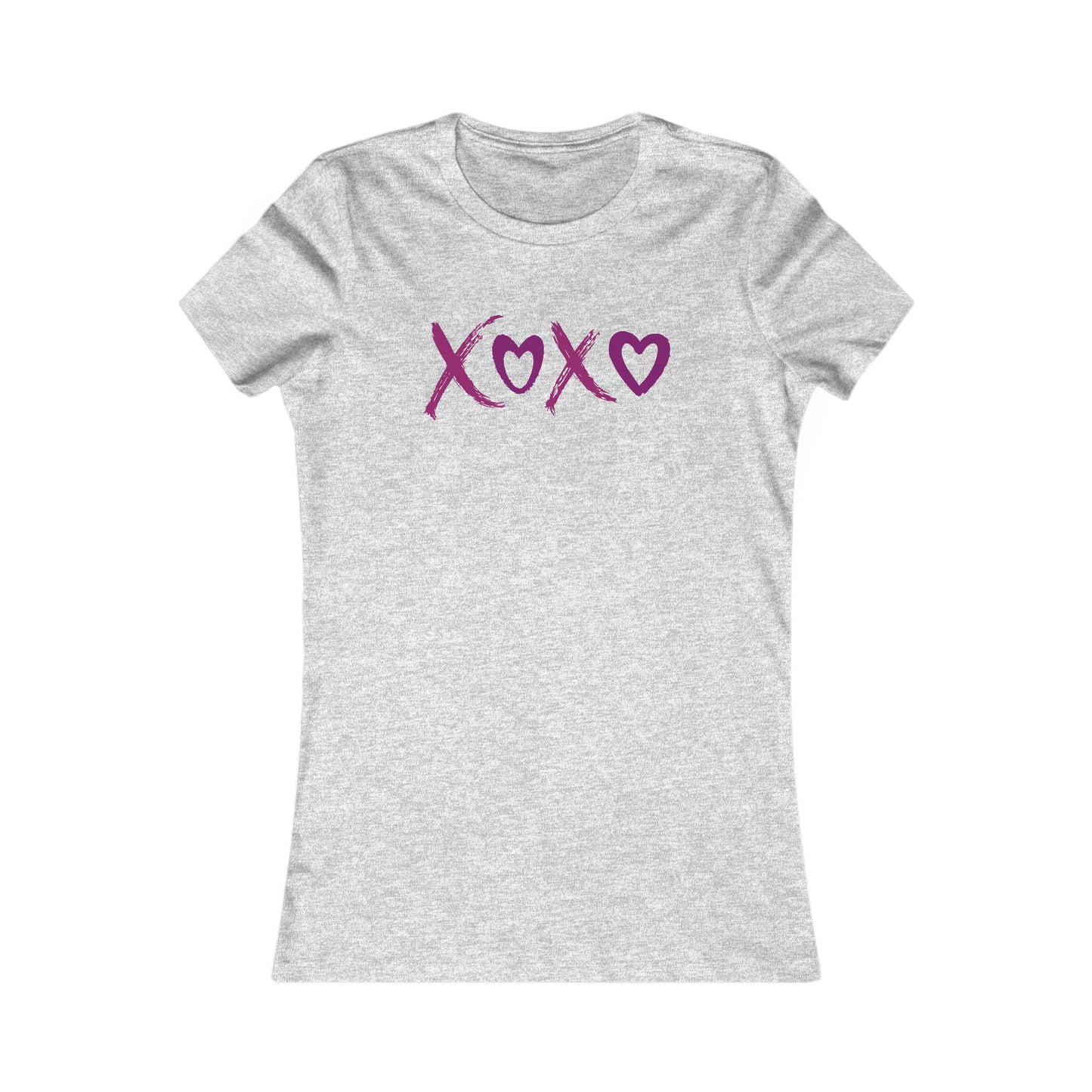 "XOXO" Bella+Canvas Heart Women's Tee