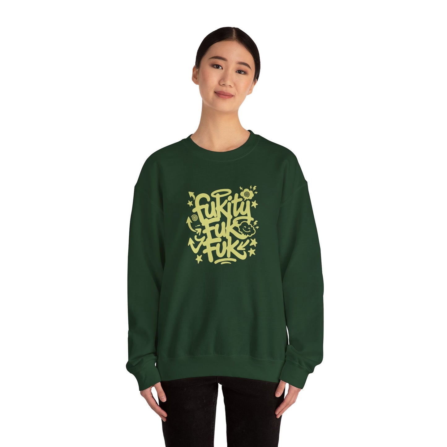 “Fukity Fuk Fuk” Crewneck Sweatshirt