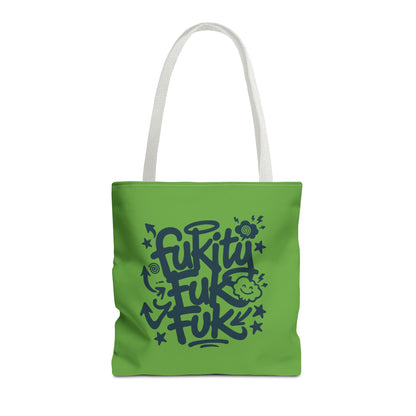 Tote Bag — Hand-Drawn Funky Lettering Graphic Tote