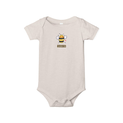 "You Bee You" Graphic Baby Onesie | Bella+Canvas Bodysuit | Self Acceptance Baby Gift