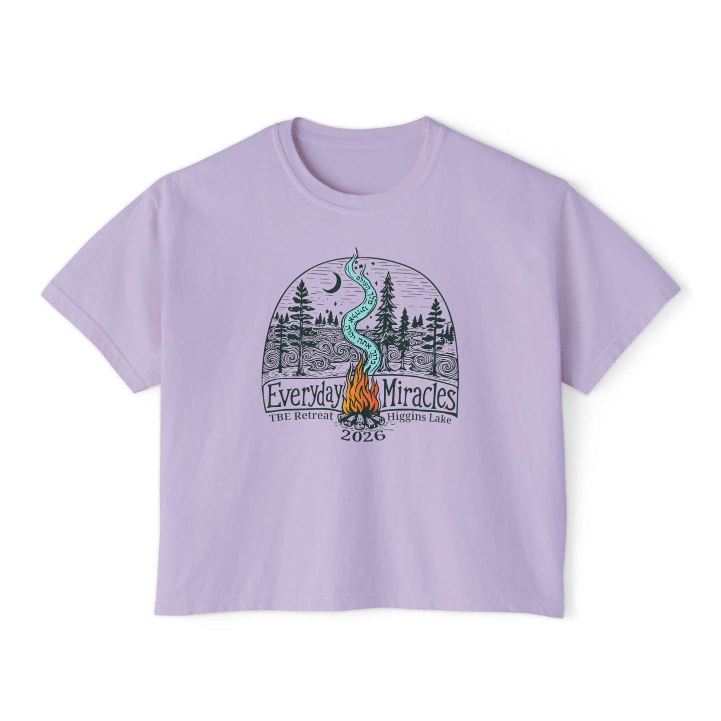 "Everyday Miracles" Women's Boxy Tee
