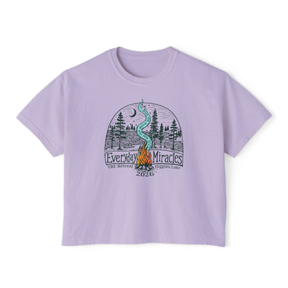 "Everyday Miracles" Women's Boxy Tee