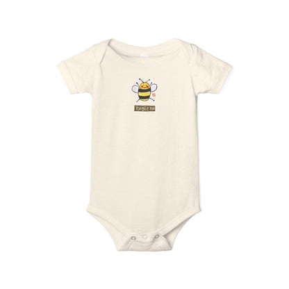 "You Bee You" Graphic Baby Onesie | Bella+Canvas Bodysuit | Self Acceptance Baby Gift