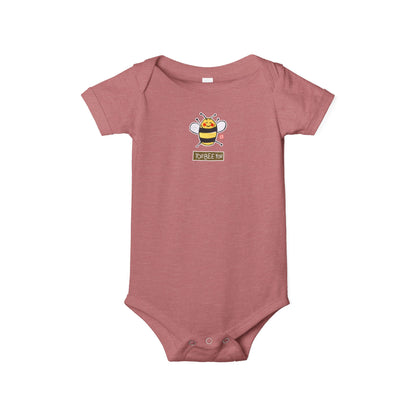 "You Bee You" Graphic Baby Onesie | Bella+Canvas Bodysuit | Self Acceptance Baby Gift