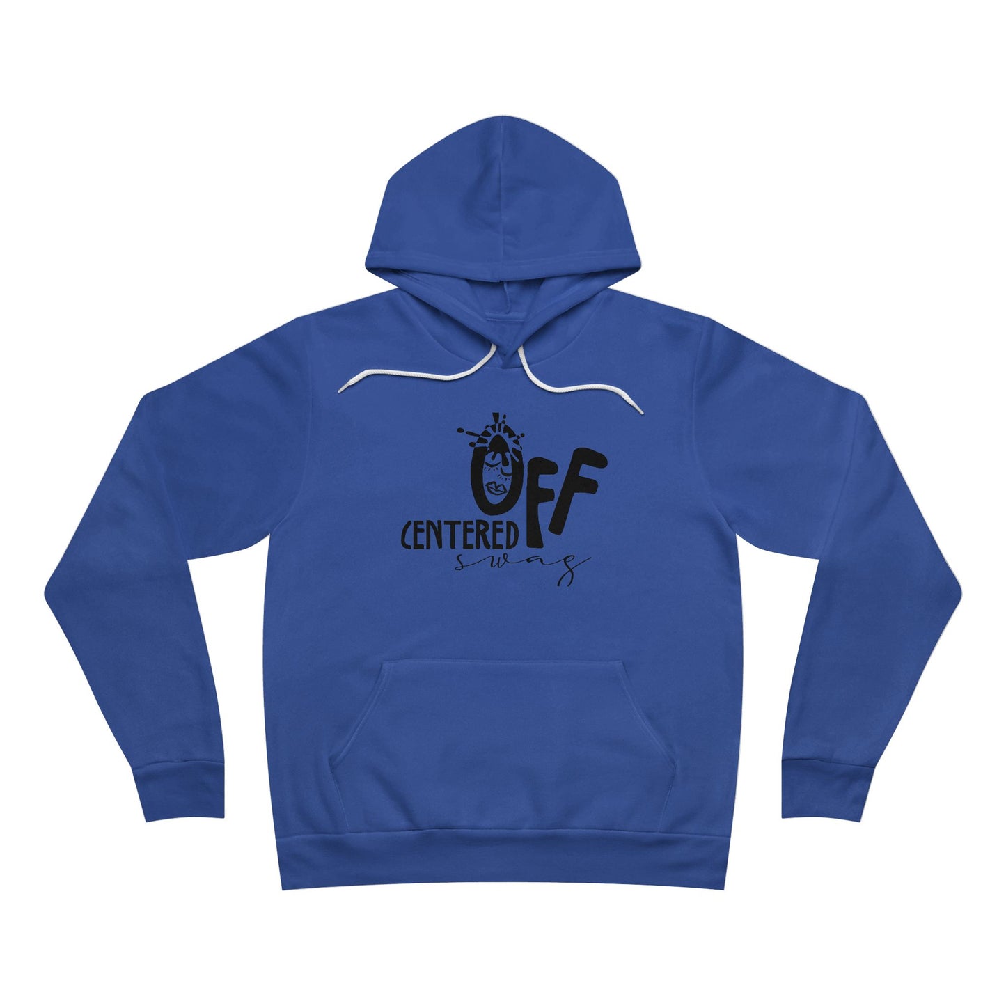 Centered Off logo hoodie | Pullover Hoodie, minimalist typography sweatshirt (py)