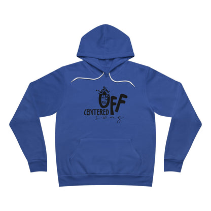 Centered Off logo hoodie | Pullover Hoodie, minimalist typography sweatshirt (py)