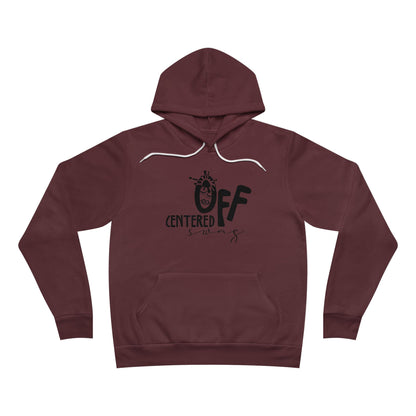 Centered Off logo hoodie | Pullover Hoodie, minimalist typography sweatshirt (py)