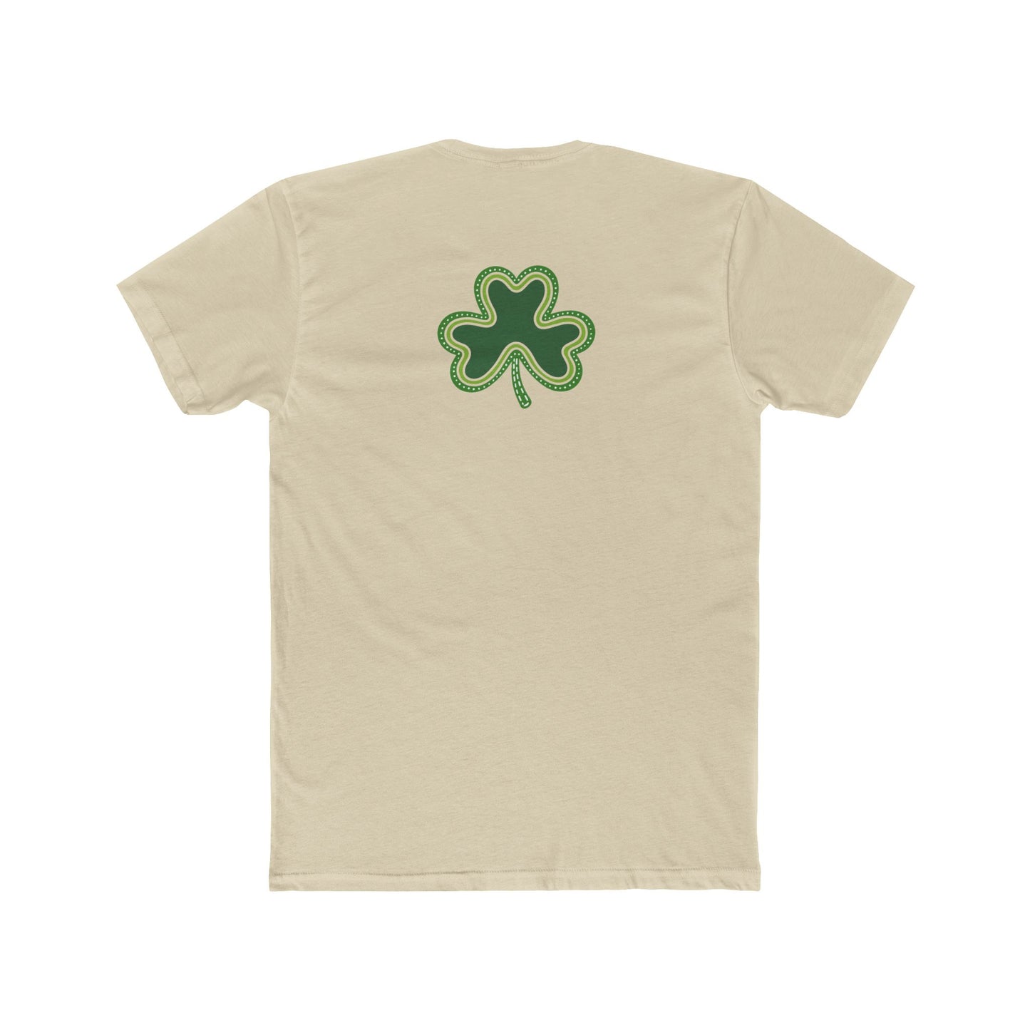 Lucky Men's Shamrock T-Shirt | Green Rainbow & Clover Graphic | St. Patrick's Day Apparel