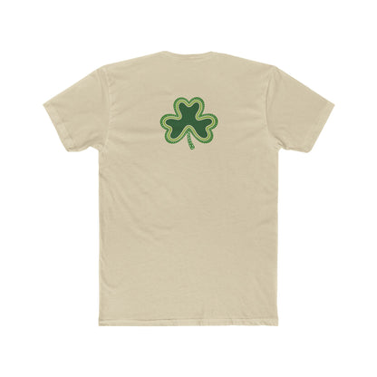 Lucky Men's Shamrock T-Shirt | Green Rainbow & Clover Graphic | St. Patrick's Day Apparel