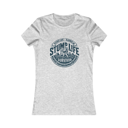 "Stump Life Survivor, Secord Lake"  – Women's Tee