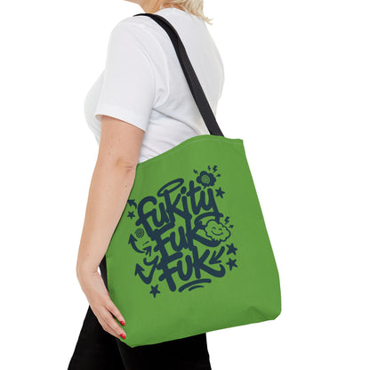 Tote Bag — Hand-Drawn Funky Lettering Graphic Tote