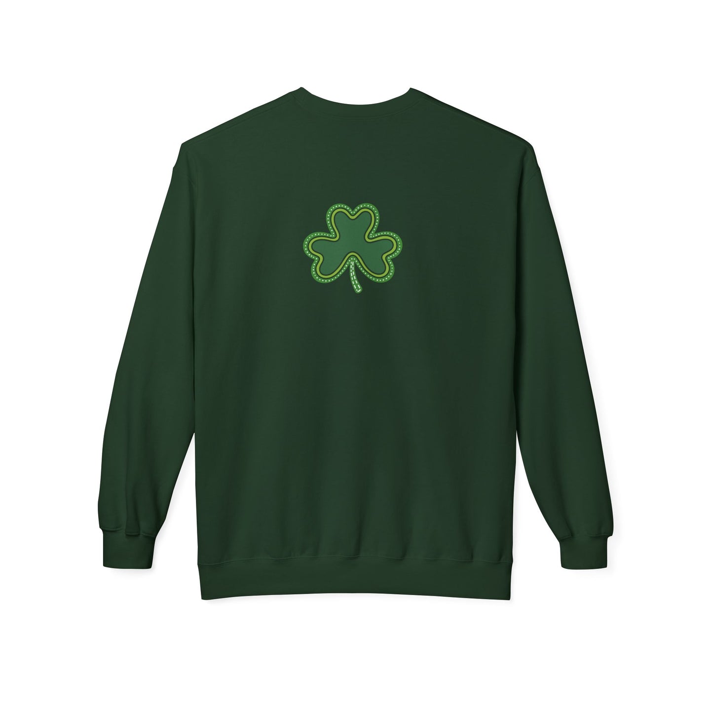 St. Patrick’s Day Sweatshirt | "Green Boho Rainbow" Crewneck | St. Patrick’s Day Apparel