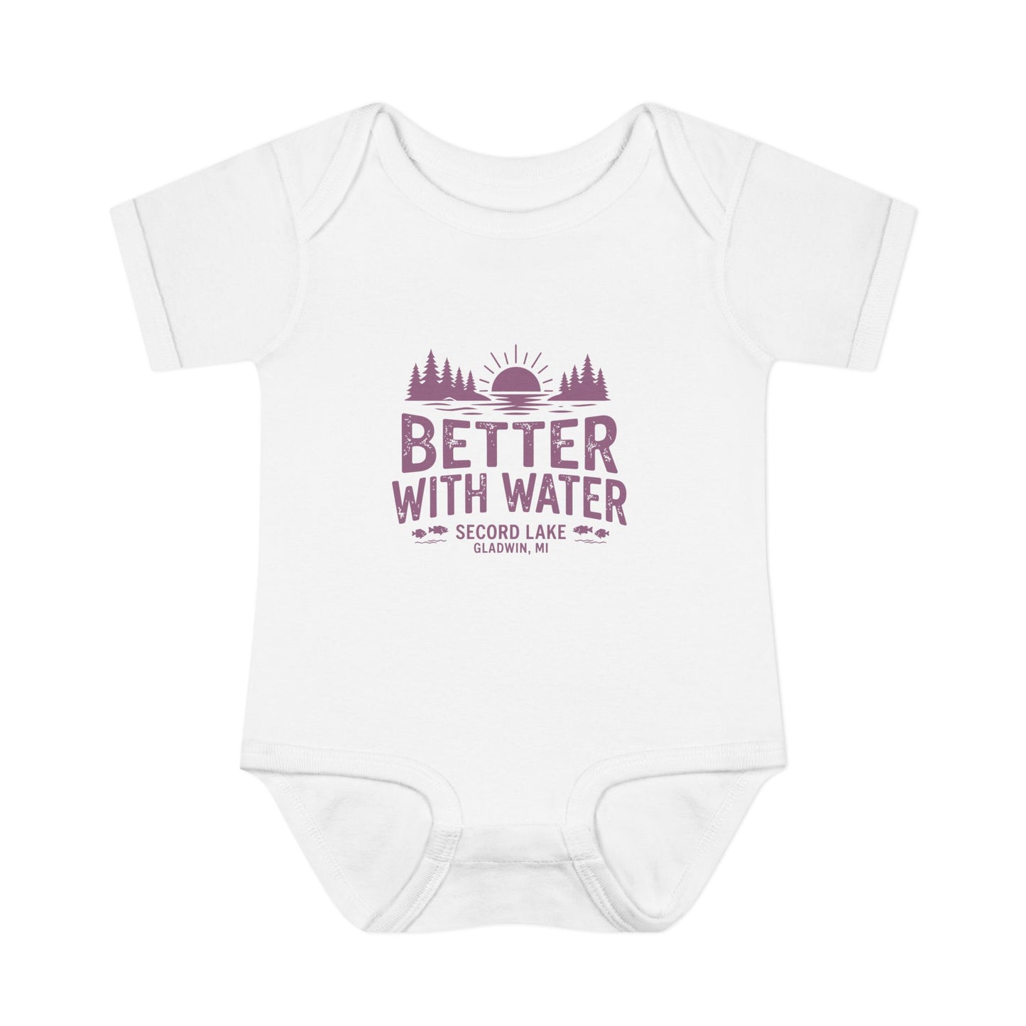 "Better With Water" Infant Bodysuit  Onesie
