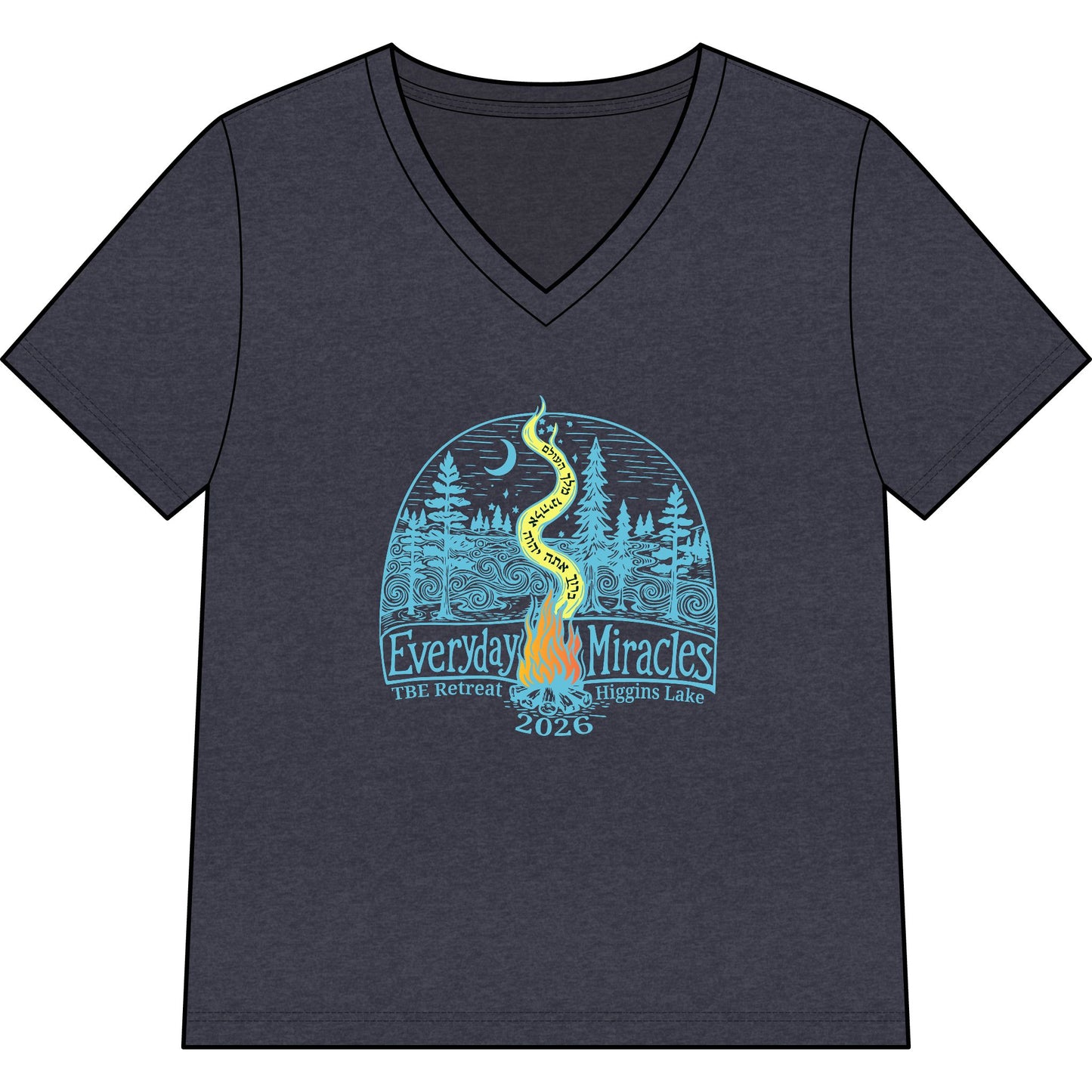 "Everyday Miracles" V-Neck Tee