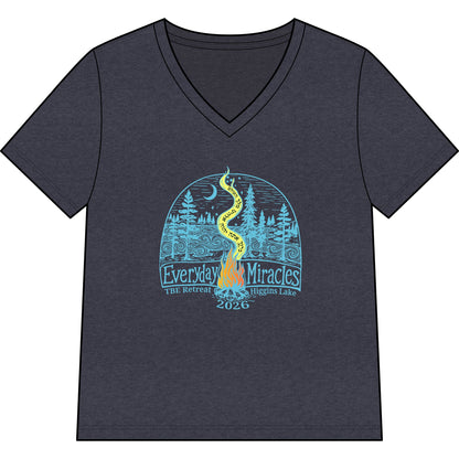 "Everyday Miracles" V-Neck Tee