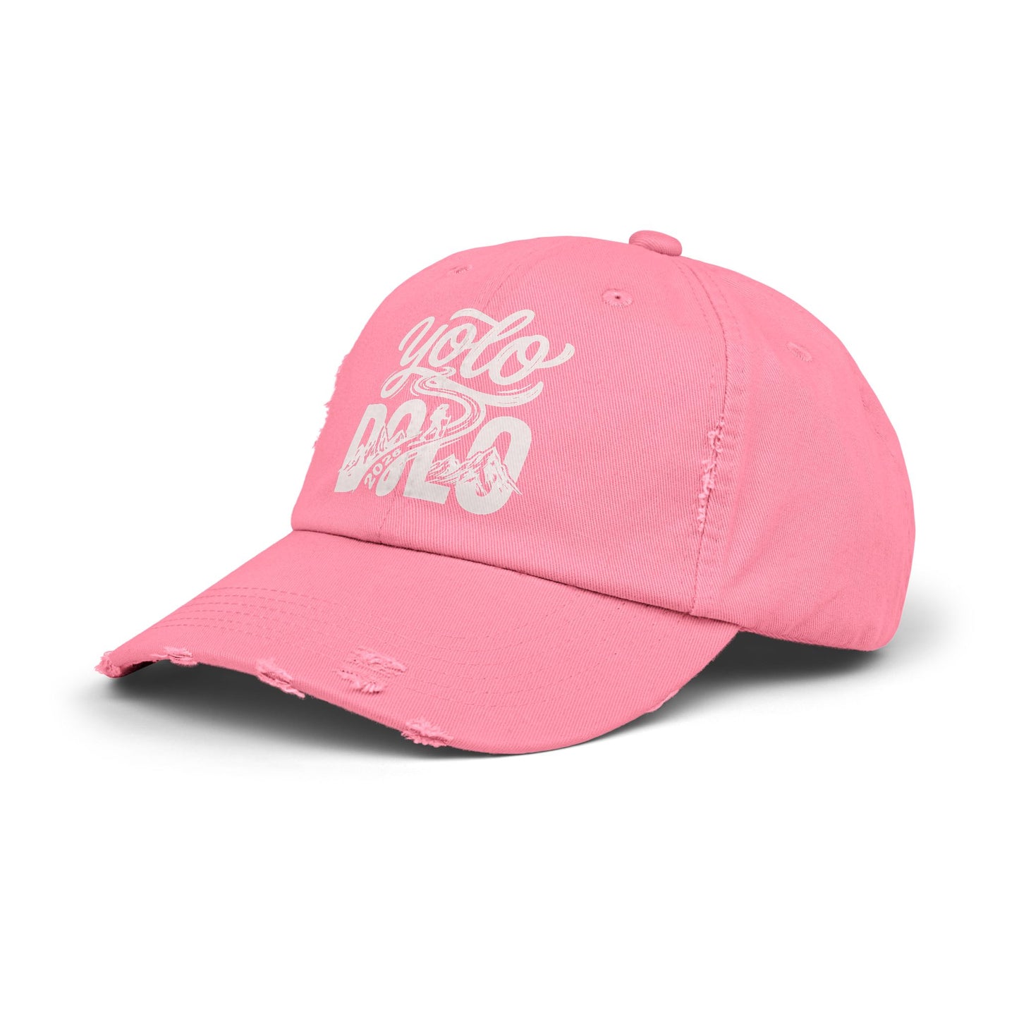 YOLO DOLO – Distressed Baseball Cap