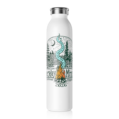 "Everyday Miracles" Slim Water Bottle