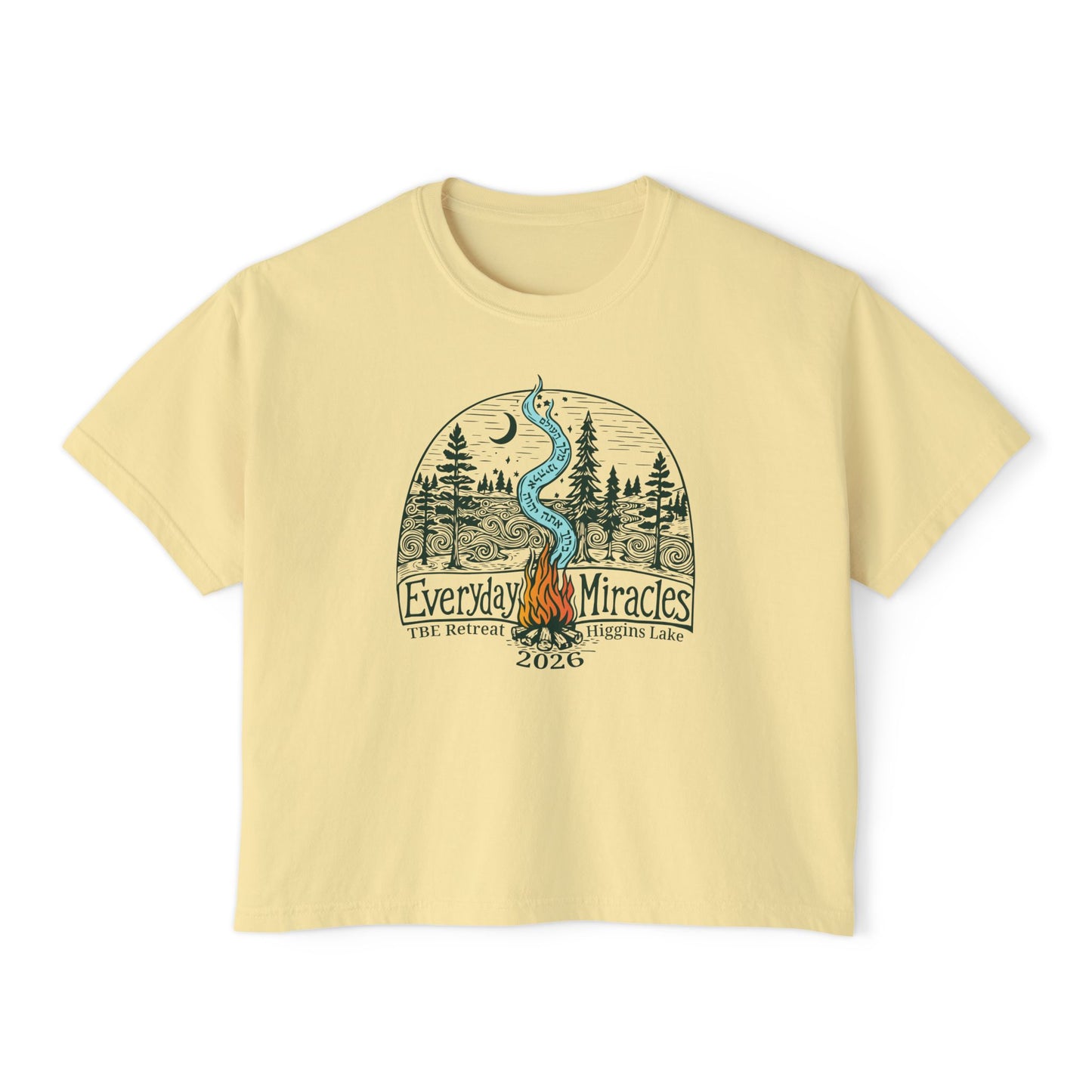 "Everyday Miracles" Women's Boxy Tee