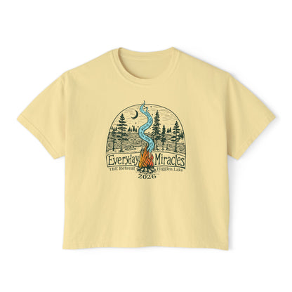 "Everyday Miracles" Women's Boxy Tee