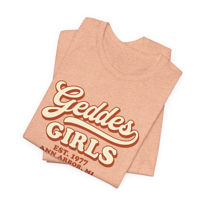 "Geddes Girls" Vintage Graphic T-Shirt