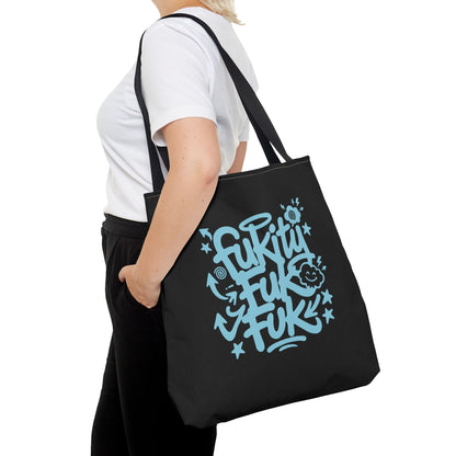 Tote Bag — Hand-Drawn Funky Lettering Graphic Tote