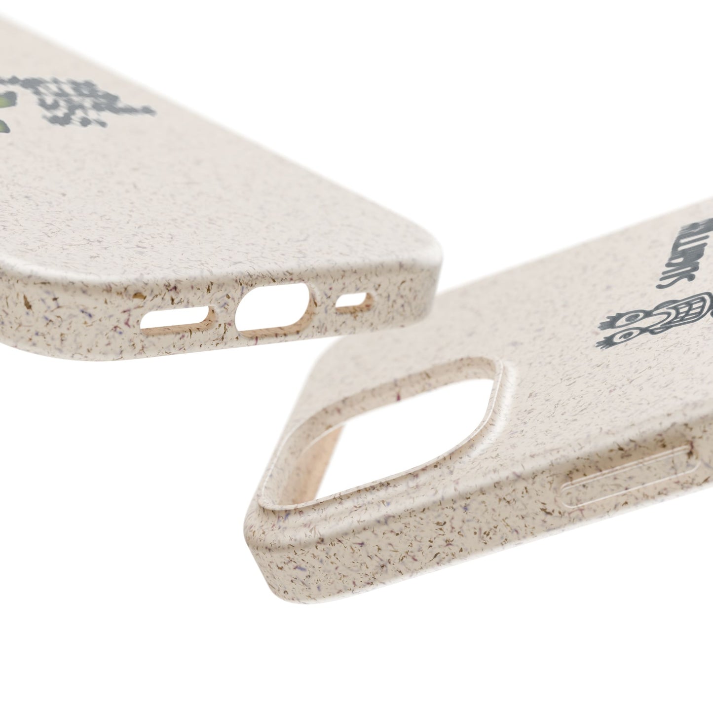 "Slightly Titled, Totally You"  —  Biodegradable Phone Case