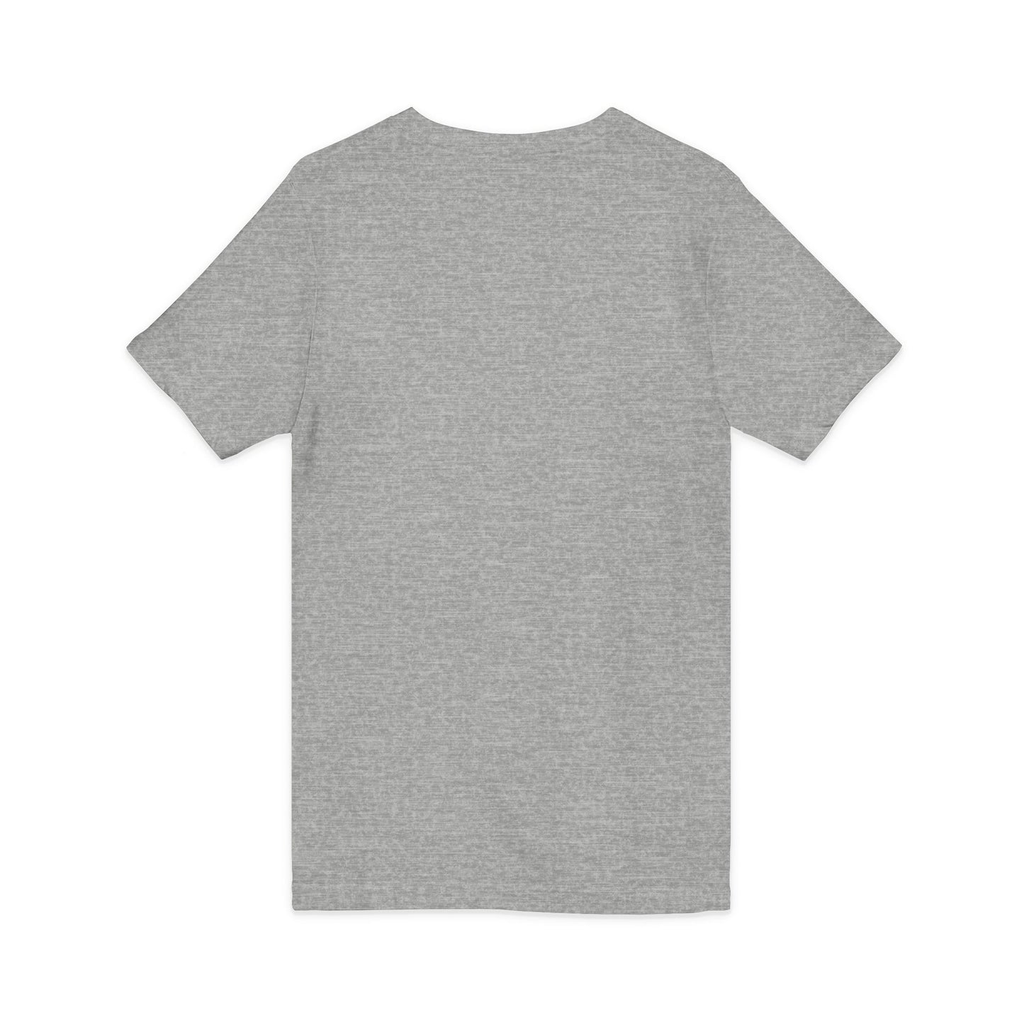 Off Centered Unisex Jersey Short Sleeve V-Neck Tee (pl)