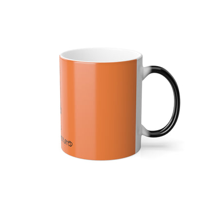 Color-Changing Mug — "Normal Is Overrated" Funny Skeleton Design, 11oz