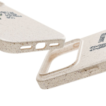 "Slightly Titled, Totally You"  —  Biodegradable Phone Case